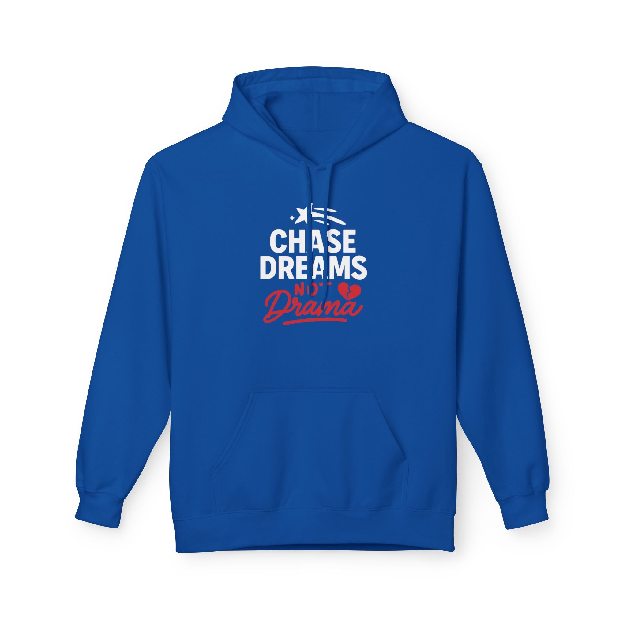 Chase Dreams Hoodie, Inspirational Sweatshirt, Unisex Fleece, Casual Wear, Motivational Gift, Cozy Apparel