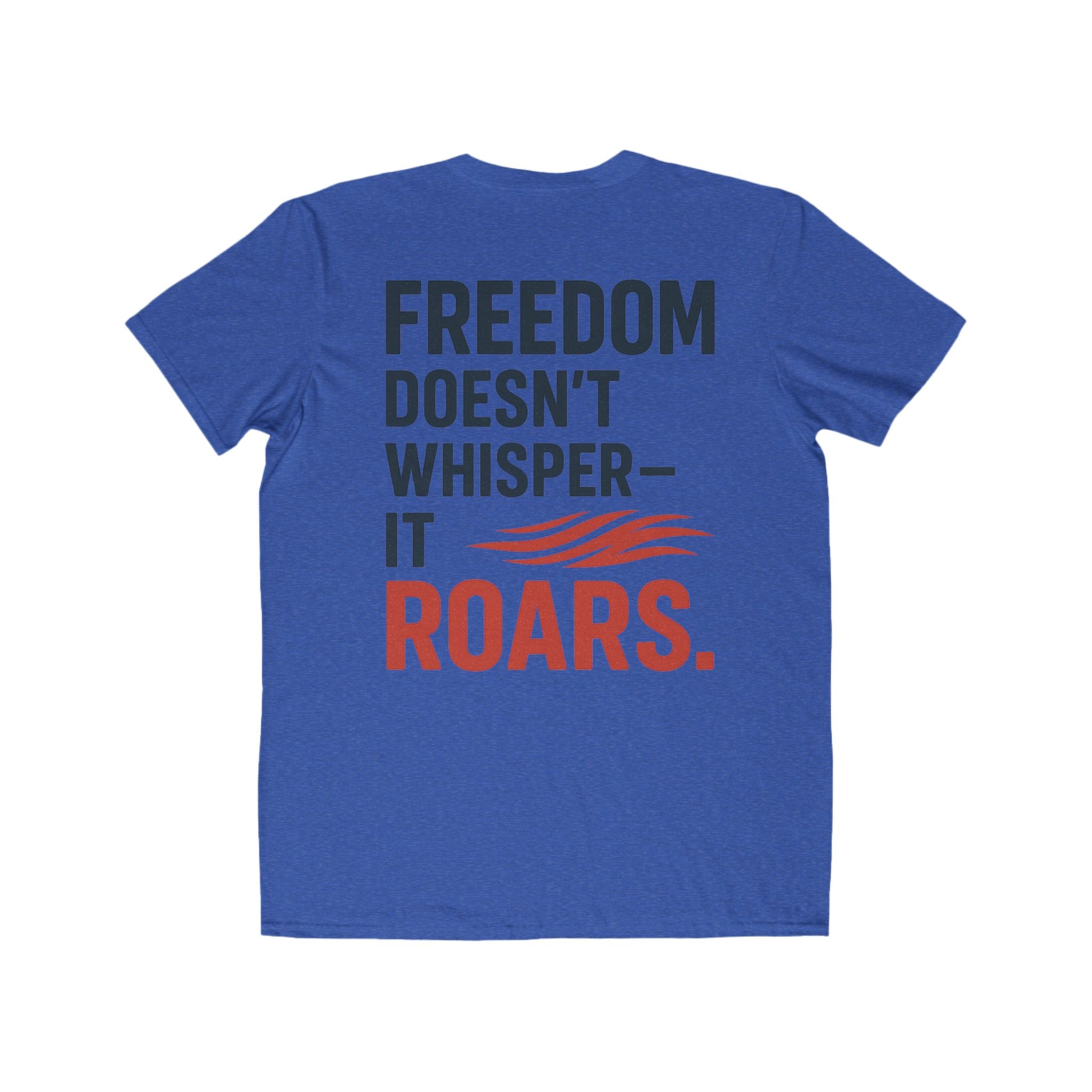 4th of July T-Shirt Liberty & Loud Patriotic USA Tee Independence Day Gift Shirt American Flag Top Fireworks 4th of July Present Gift