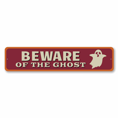 Ghost Halloween Sign