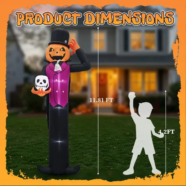 12FT Giant Halloween Inflatable Blow Up Decorations