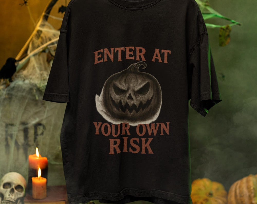 Halloween T Shirt Unisex Cotton