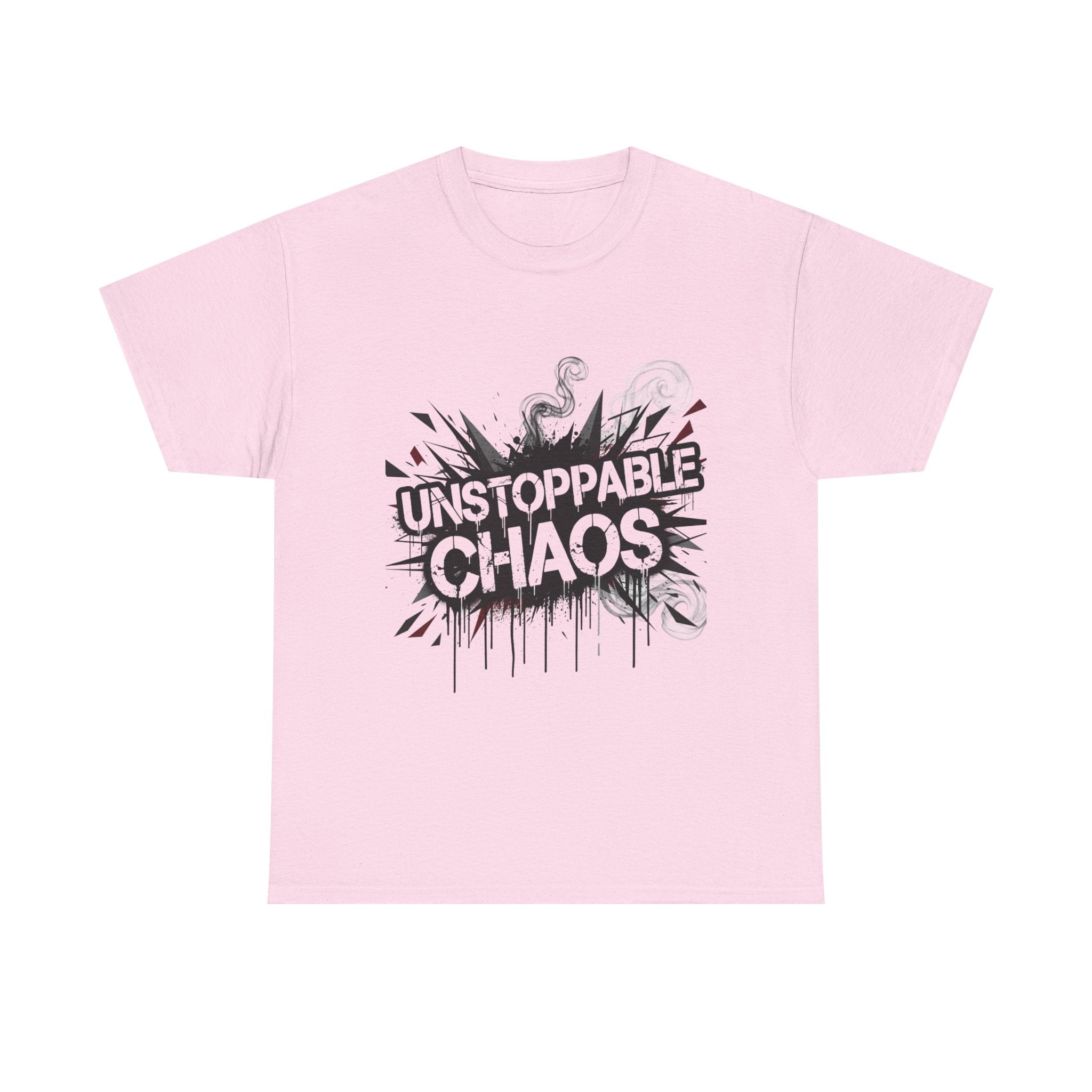 nspirational T Shirt Heavy Cotton Unisex Casual Wear Streetwear Bold Lightning Graphic Statement Top Comfortable Fit Unique Gift For Him Her