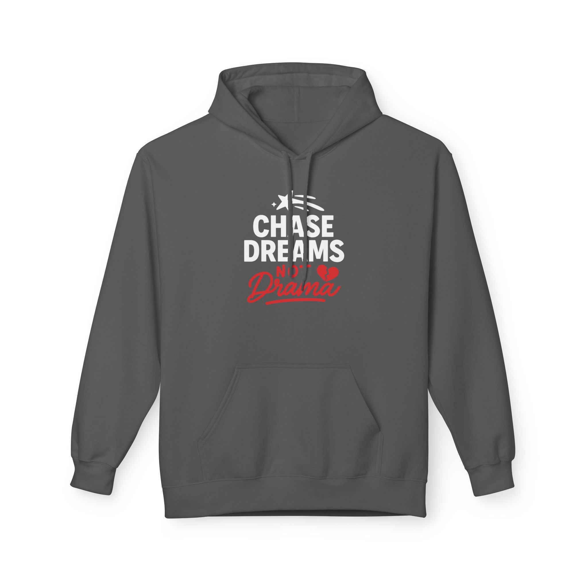 Chase Dreams Hoodie, Inspirational Sweatshirt, Unisex Fleece, Casual Wear, Motivational Gift, Cozy Apparel
