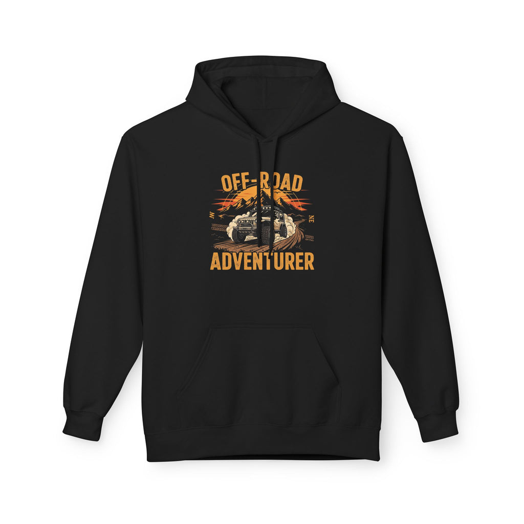 Off-Road Adventurer Hoodie | Cozy Fleece, Perfect Gift for Outdoor Lovers, Camping Hoodie, Adventure Apparel, Travel Gear, Gift for Him/Her