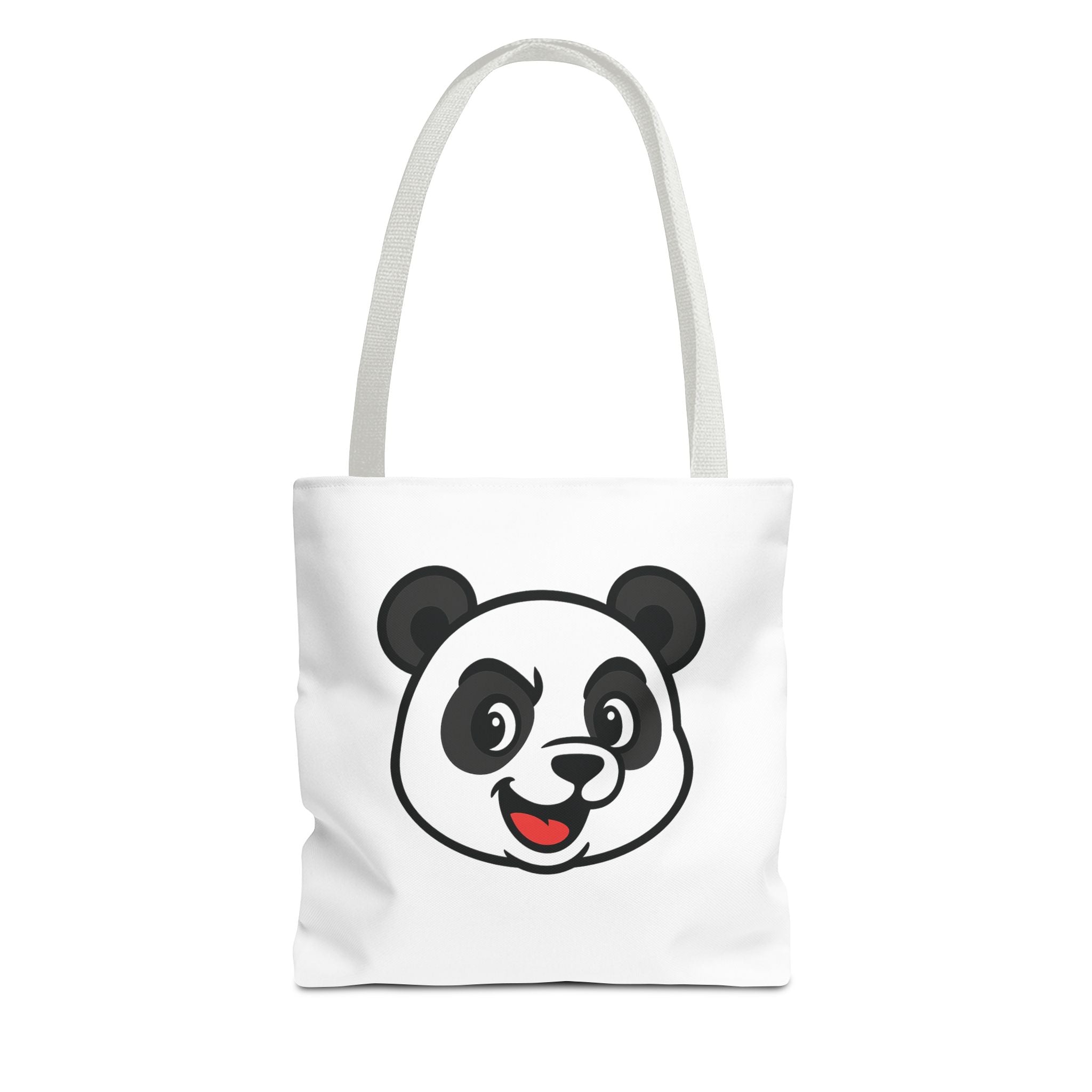Cute Panda Tote Bag, Hand Bag Gift for Her, Reusable Shopping Bag, Shoulder Bag, Eco-Friendly Tote, Canvas Tote, Gift for Panda Lover