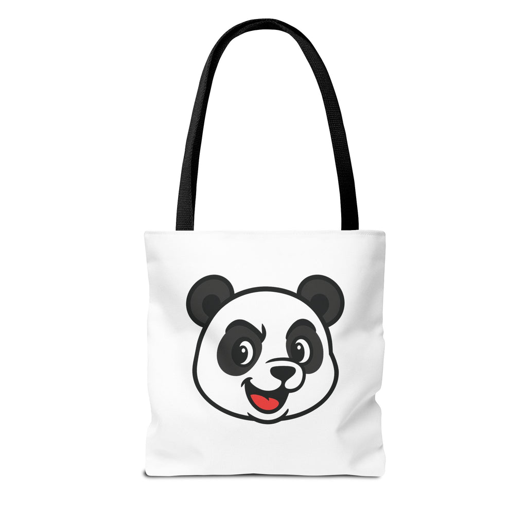 Cute Panda Tote Bag, Hand Bag Gift for Her, Reusable Shopping Bag, Shoulder Bag, Eco-Friendly Tote, Canvas Tote, Gift for Panda Lover
