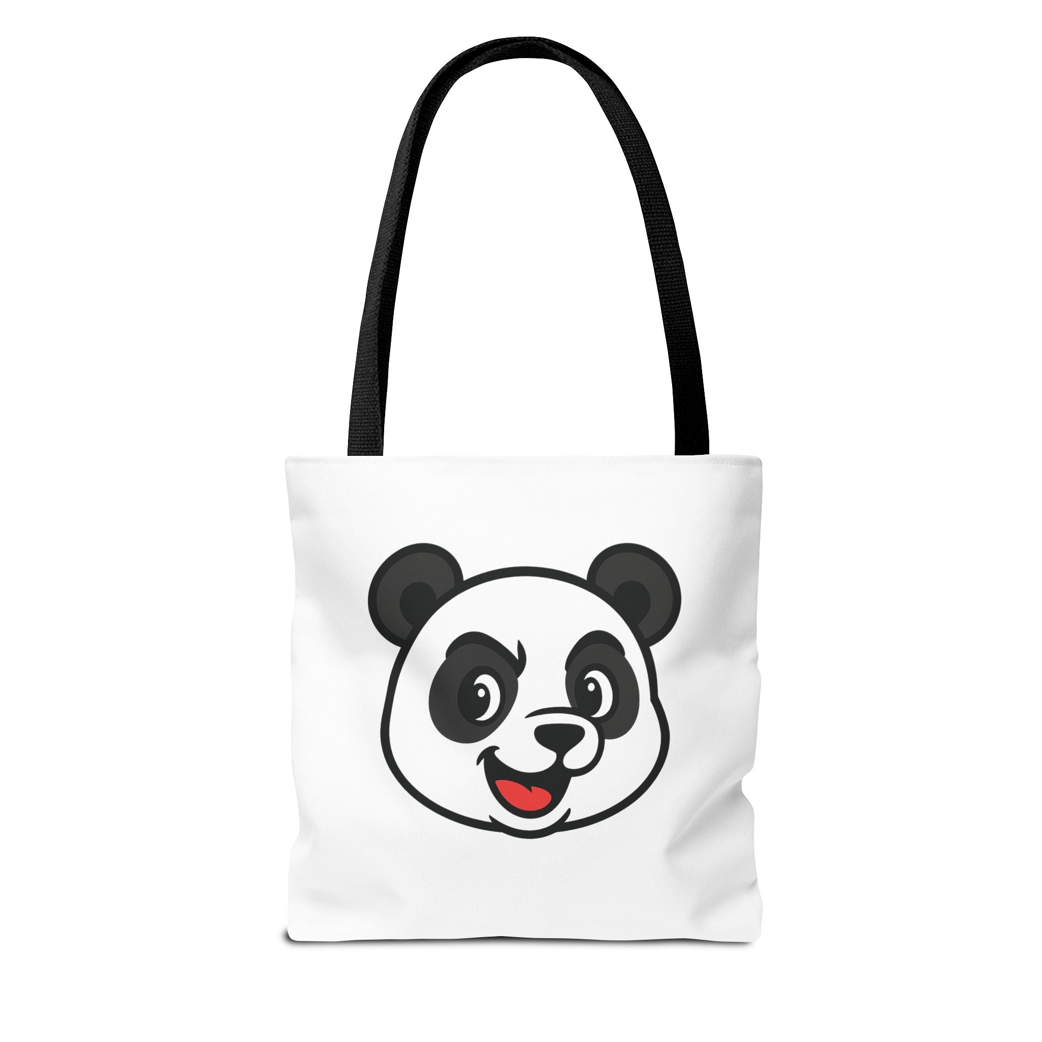 Cute Panda Tote Bag, Hand Bag Gift for Her, Reusable Shopping Bag, Shoulder Bag, Eco-Friendly Tote, Canvas Tote, Gift for Panda Lover