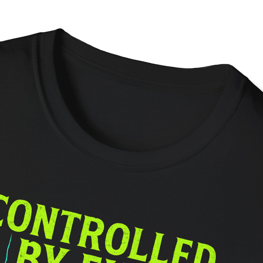 Controlled by Evil Unisex T-Shirt - Spooky Tee, Halloween Gift, Horror Apparel, Graphic Tee, Unique Costume Top