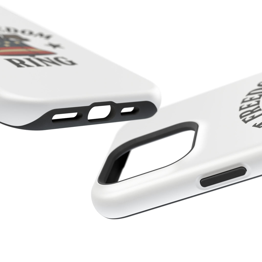 Magnetic Phone Cases with Patriotic Design, Let Freedom Ring Cases, Fun Phone Accessories, Gifts for Independence Day, Cell Phone Covers