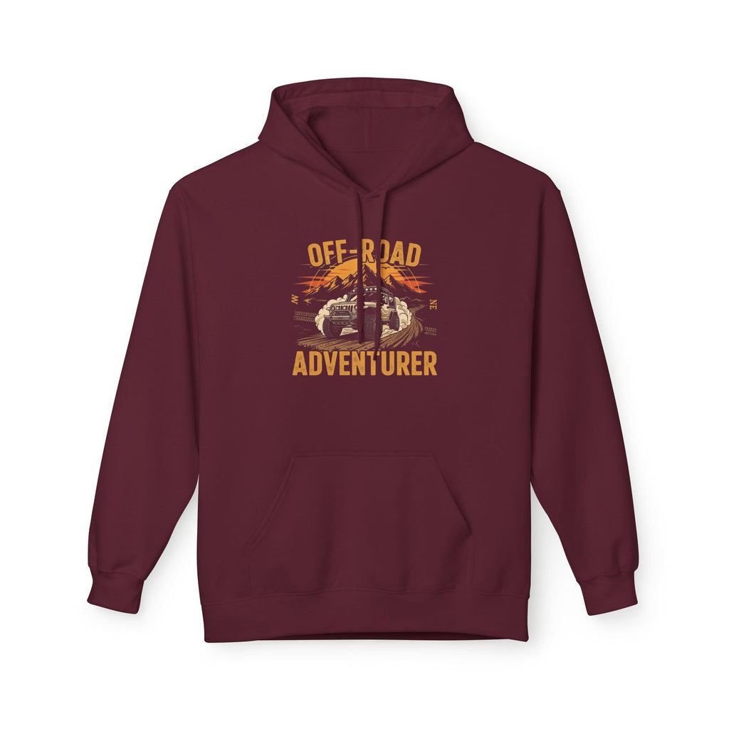 Off-Road Adventurer Hoodie | Cozy Fleece, Perfect Gift for Outdoor Lovers, Camping Hoodie, Adventure Apparel, Travel Gear, Gift for Him/Her