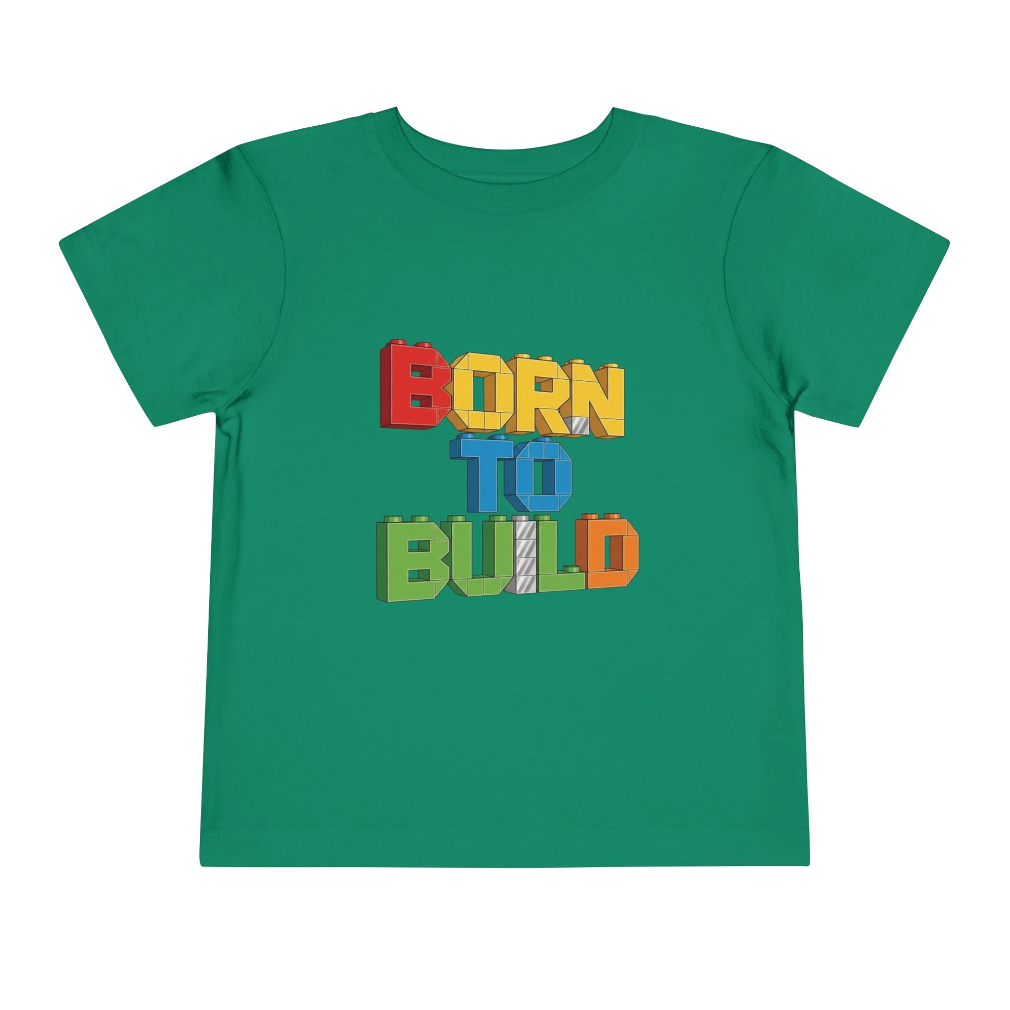 Born to Build Toddler Tee, Kids T-Shirt, Playful Children's Apparel, Birthday Gift, Playtime Outfit, Fun Learning Shirt
