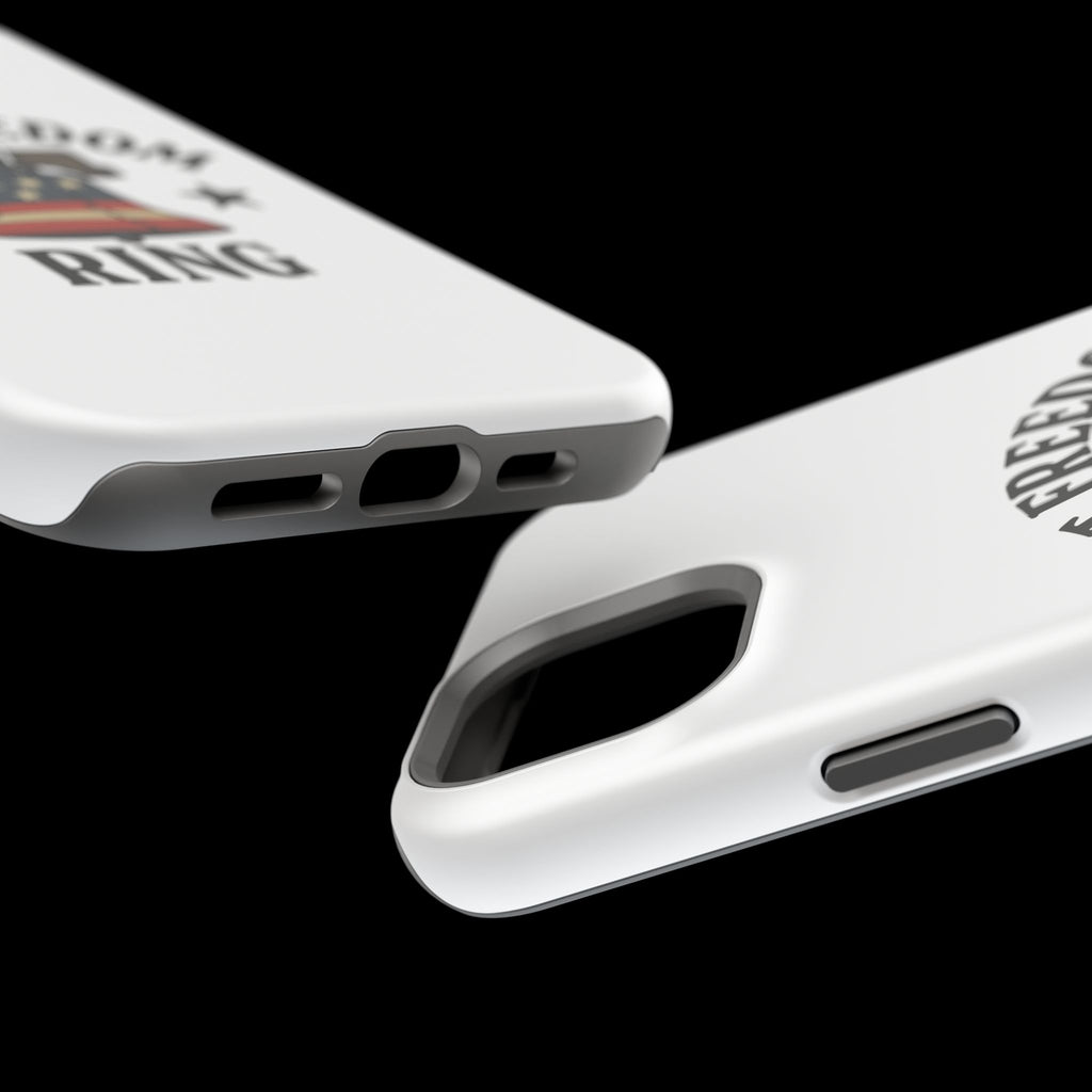 Magnetic Phone Cases with Patriotic Design, Let Freedom Ring Cases, Fun Phone Accessories, Gifts for Independence Day, Cell Phone Covers