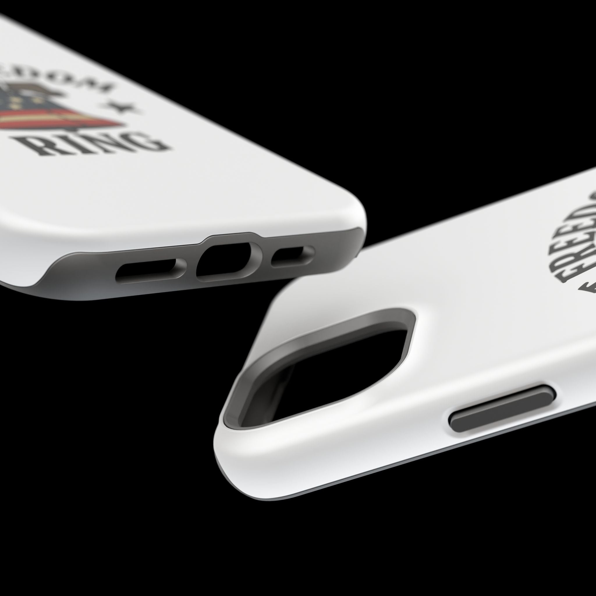 Magnetic Phone Cases with Patriotic Design, Let Freedom Ring Cases, Fun Phone Accessories, Gifts for Independence Day, Cell Phone Covers