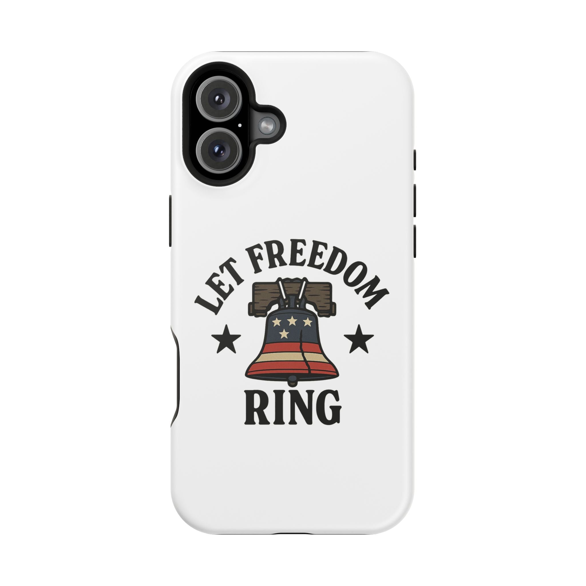 Magnetic Phone Cases with Patriotic Design, Let Freedom Ring Cases, Fun Phone Accessories, Gifts for Independence Day, Cell Phone Covers