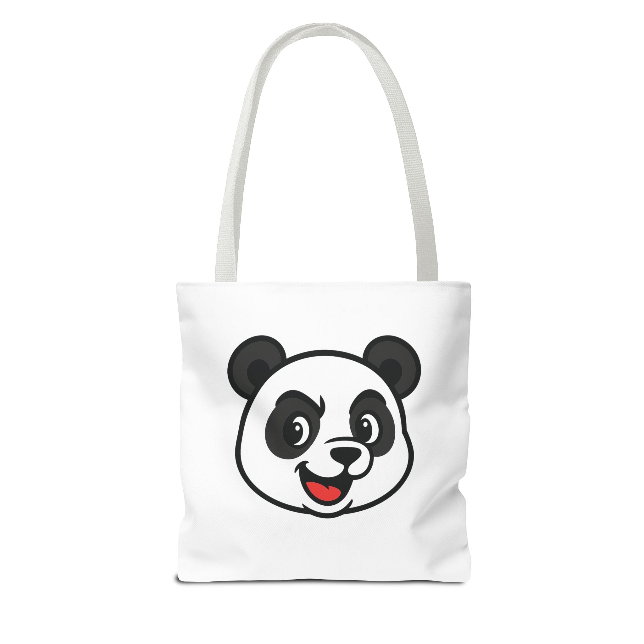 Cute Panda Tote Bag, Hand Bag Gift for Her, Reusable Shopping Bag, Shoulder Bag, Eco-Friendly Tote, Canvas Tote, Gift for Panda Lover