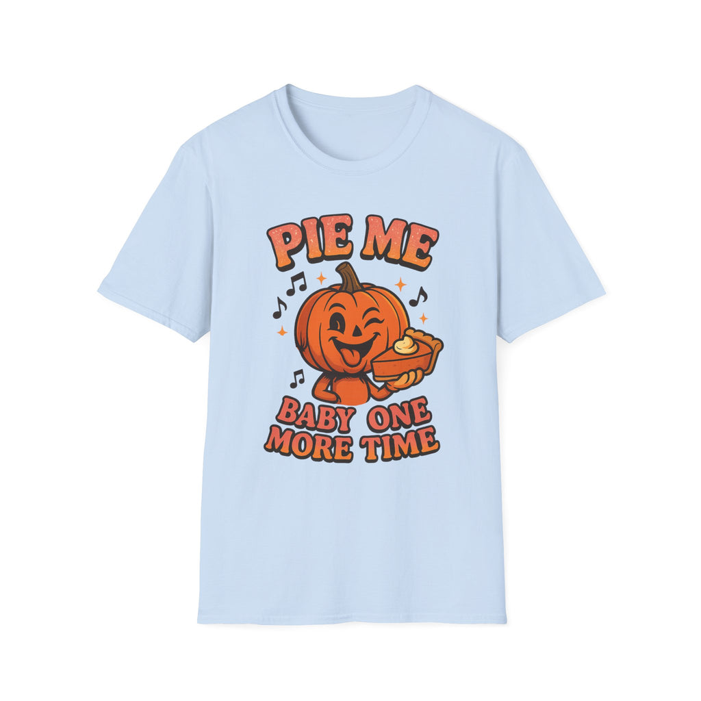 Pumpkin Pie T-Shirt, Fun Fall Tee, Halloween Costume Shirt, Thanksgiving Gift, Unisex Halloween Apparel
