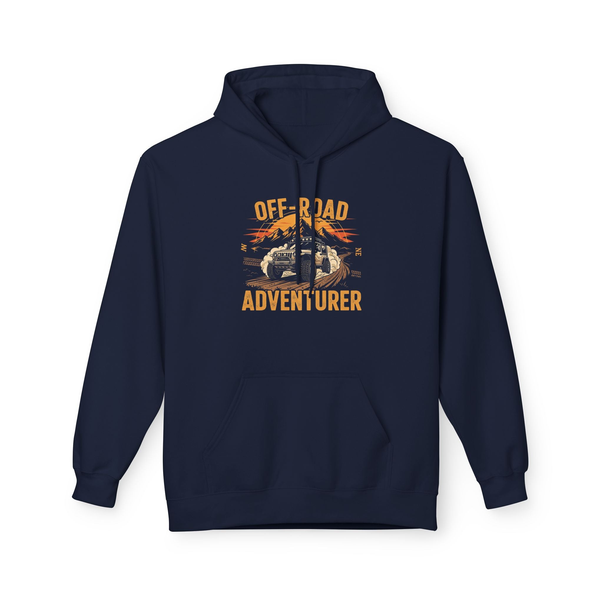 Off-Road Adventurer Hoodie | Cozy Fleece, Perfect Gift for Outdoor Lovers, Camping Hoodie, Adventure Apparel, Travel Gear, Gift for Him/Her