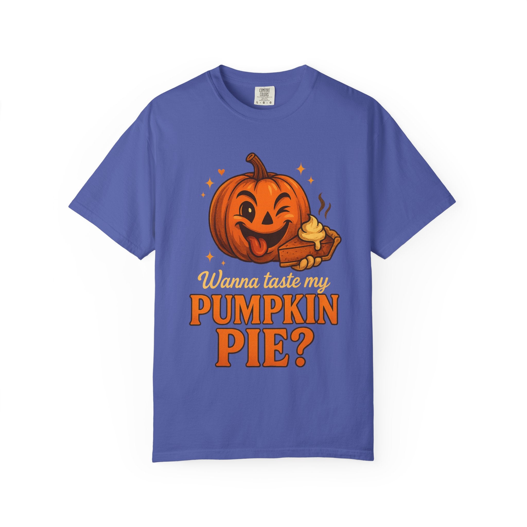 Pumpkin Pie Humor T-Shirt, Fall Apparel, Halloween Fun Shirt, Unisex Gift, Autumn Fashion Statement