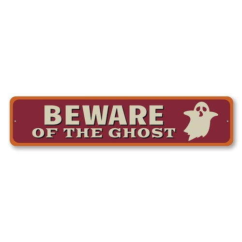 Ghost Halloween Sign