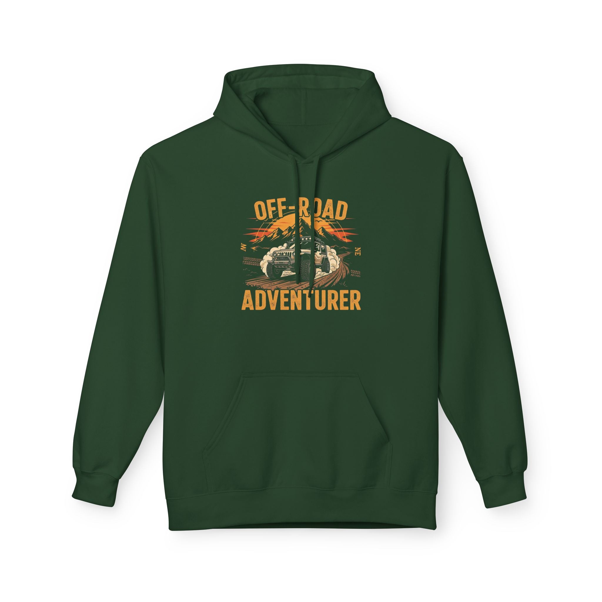 Off-Road Adventurer Hoodie | Cozy Fleece, Perfect Gift for Outdoor Lovers, Camping Hoodie, Adventure Apparel, Travel Gear, Gift for Him/Her