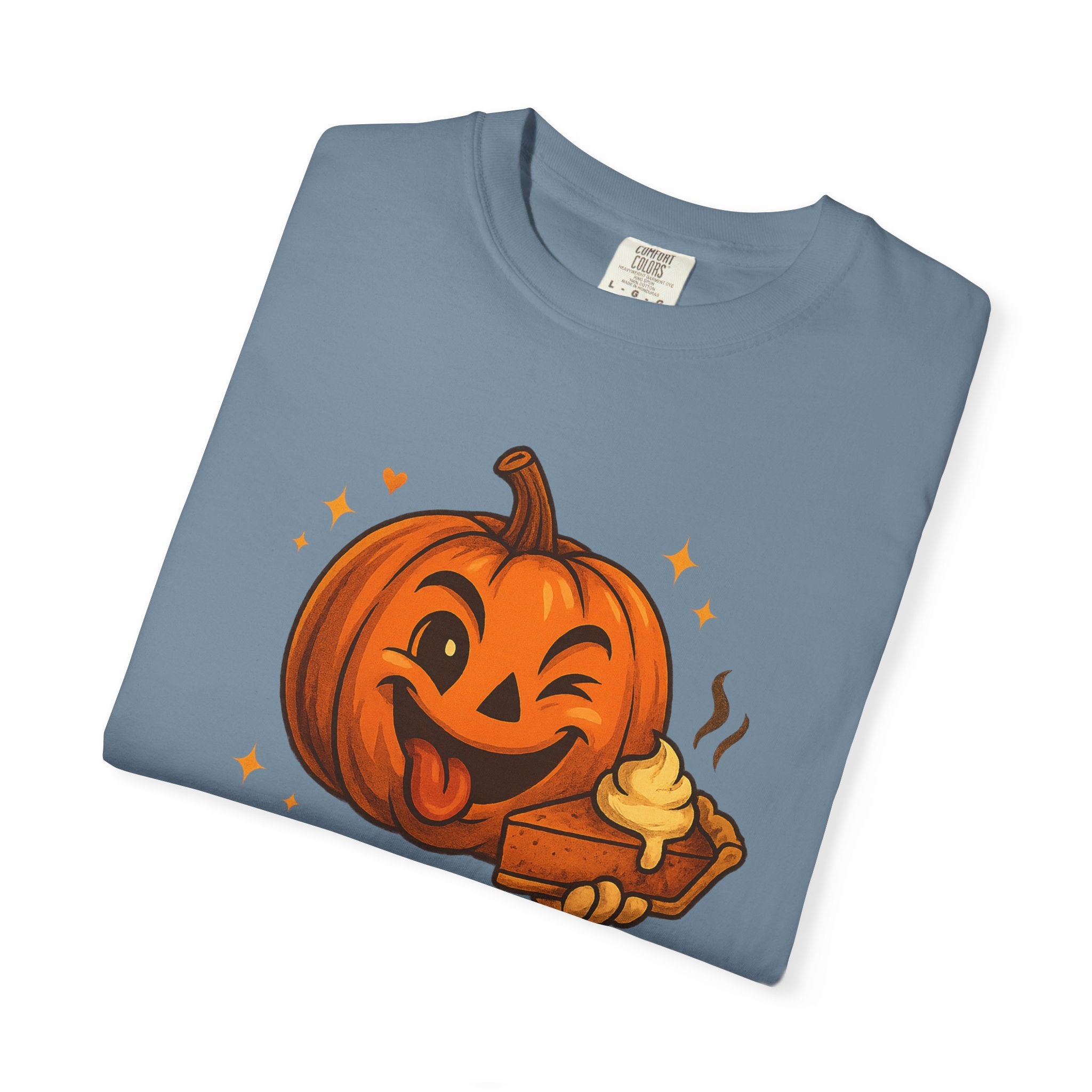 Pumpkin Pie Humor T-Shirt, Fall Apparel, Halloween Fun Shirt, Unisex Gift, Autumn Fashion Statement