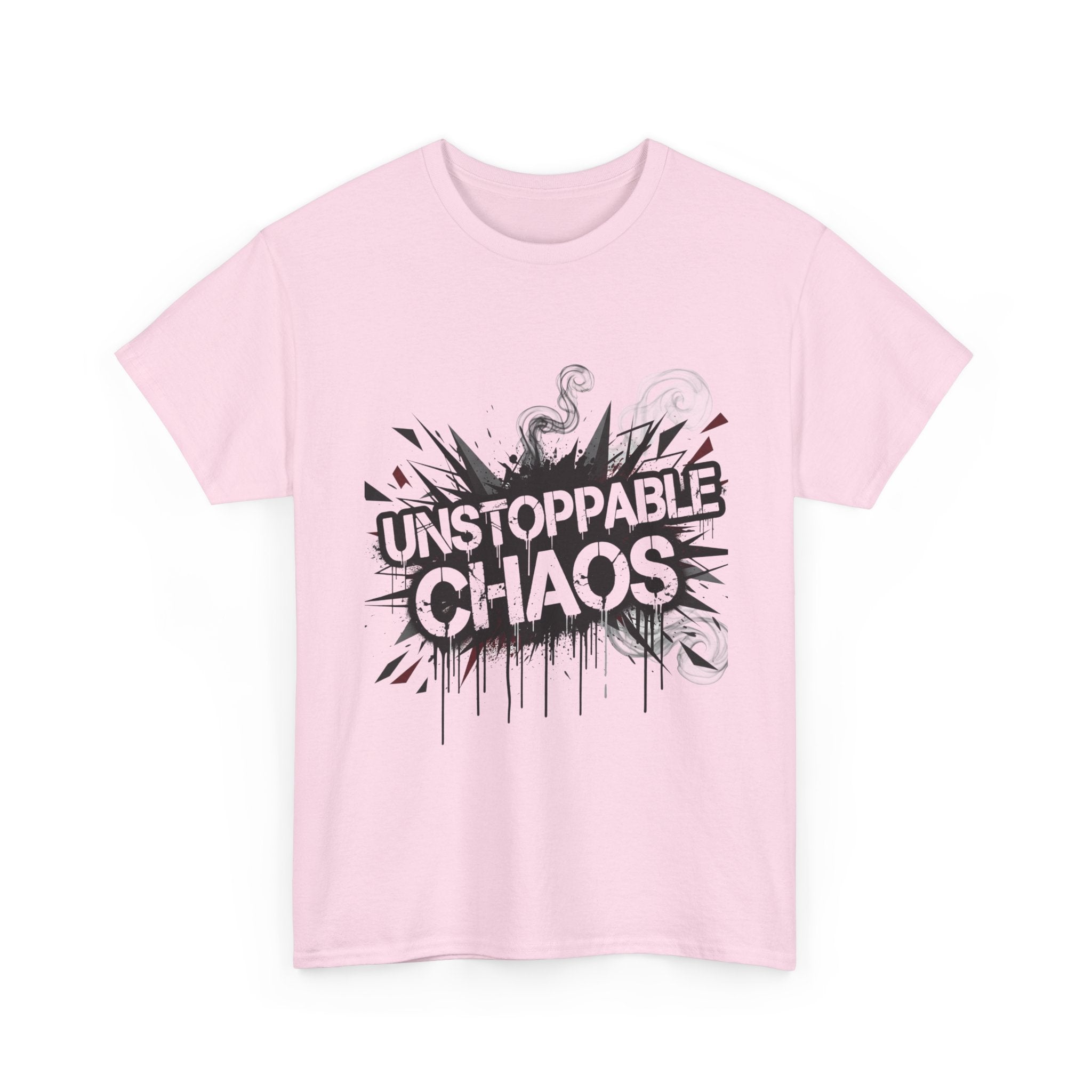 nspirational T Shirt Heavy Cotton Unisex Casual Wear Streetwear Bold Lightning Graphic Statement Top Comfortable Fit Unique Gift For Him Her