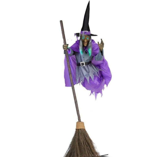 Halloween Flying Witch Decoration Halloween Ghost Outdoor Scary