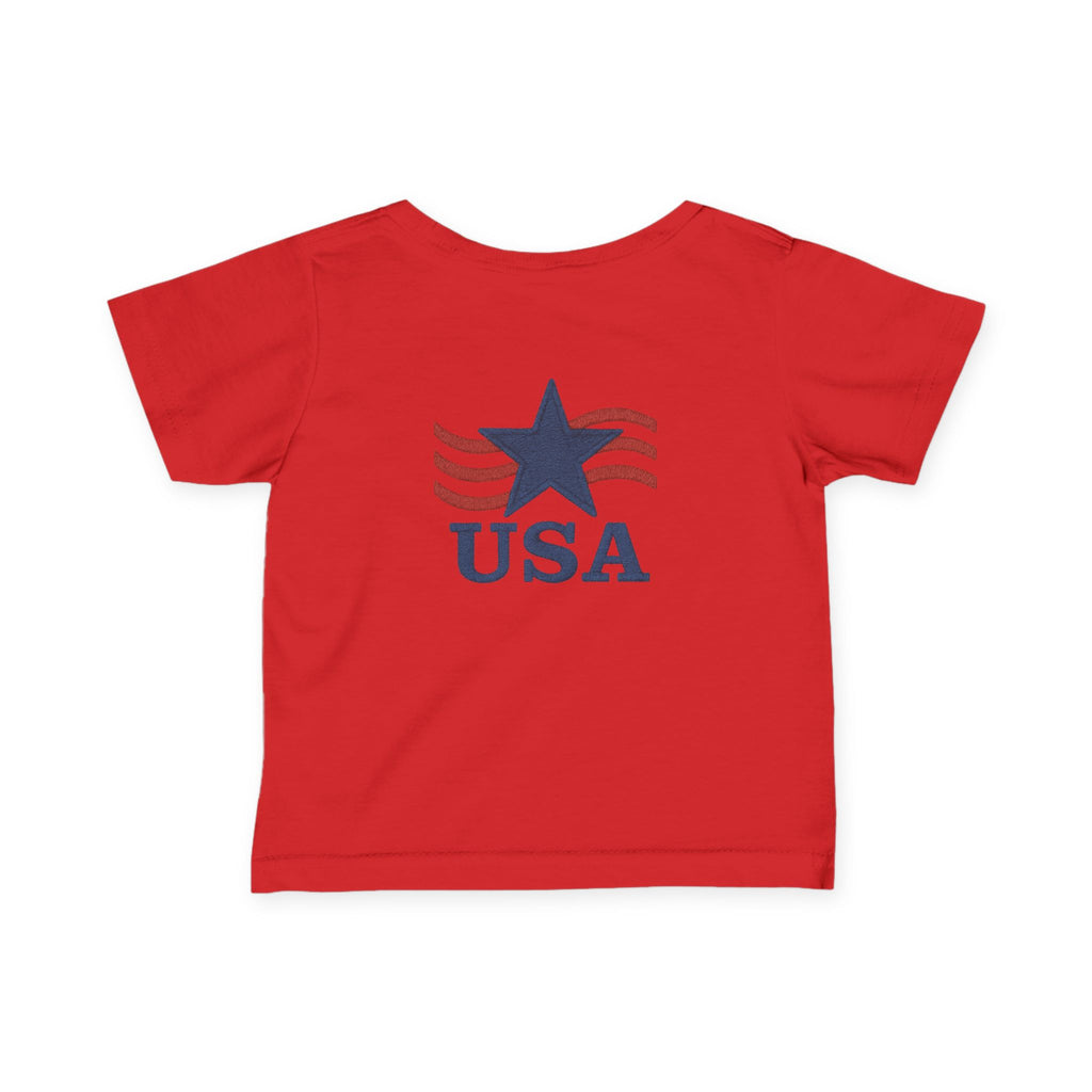 USA Eagle Infant Tee, Baby T-Shirt, Toddler Clothing, 4th of July Outfit, Patriotic Tee, Newborn Gift, American Pride Gear