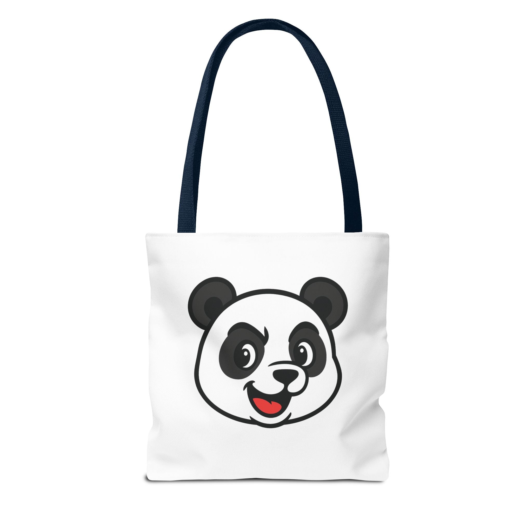 Cute Panda Tote Bag, Hand Bag Gift for Her, Reusable Shopping Bag, Shoulder Bag, Eco-Friendly Tote, Canvas Tote, Gift for Panda Lover