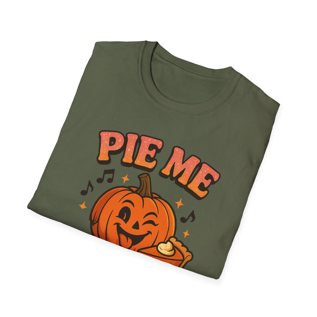 Pumpkin Pie T-Shirt, Fun Fall Tee, Halloween Costume Shirt, Thanksgiving Gift, Unisex Halloween Apparel