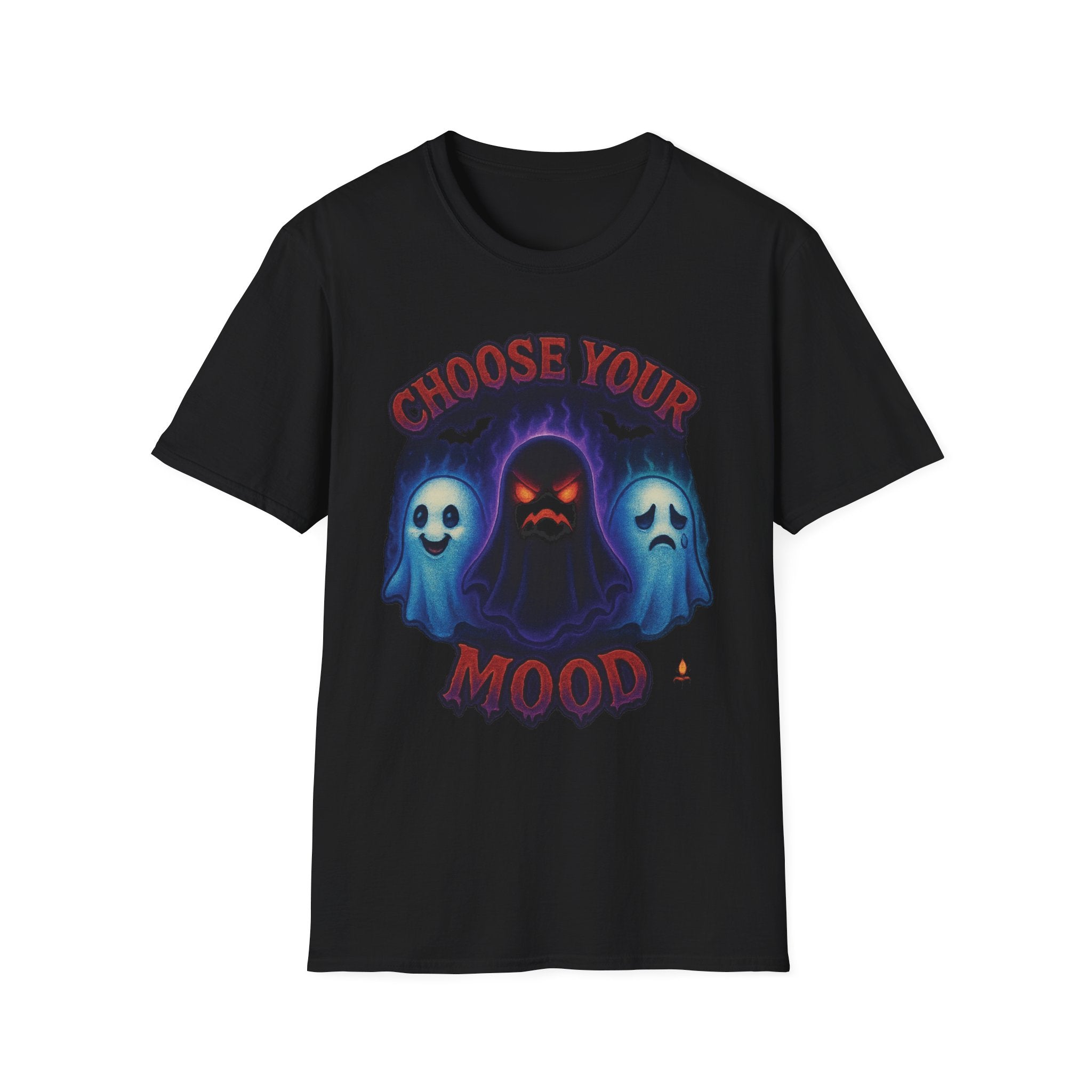 Choose Your Mood Halloween T-Shirt, Unisex Graphic Tee, Spooky Costume Shirt, Gift for Halloween, Fall Fashion