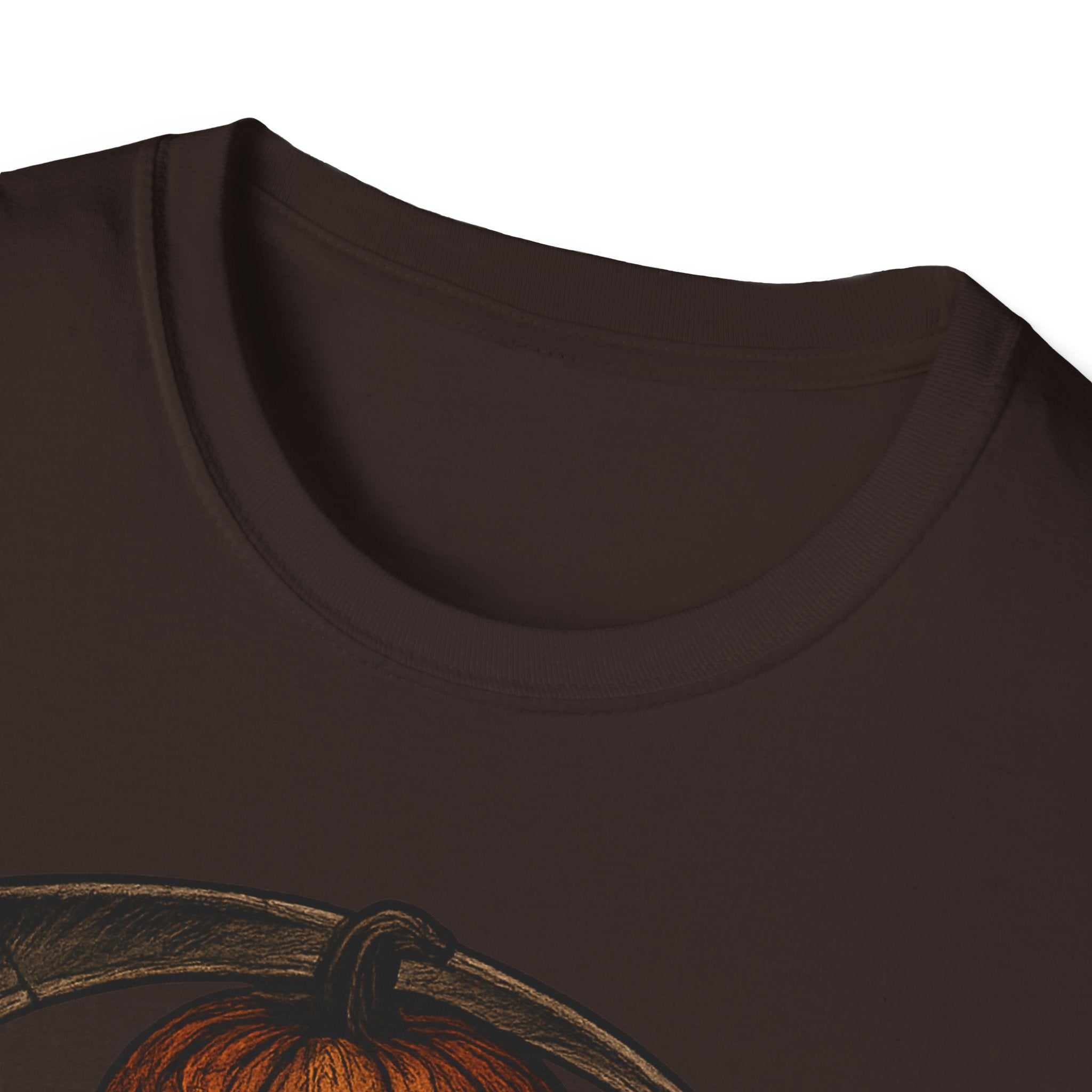 Spooky Pumpkin Grim Reaper T-Shirt, Halloween Shirt, Unisex Graphic Tee, Fall Fashion, Skull Shirt, Unique Gift Idea