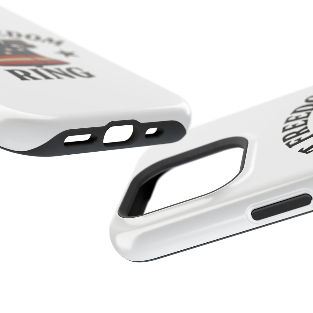 Magnetic Phone Cases with Patriotic Design, Let Freedom Ring Cases, Fun Phone Accessories, Gifts for Independence Day, Cell Phone Covers