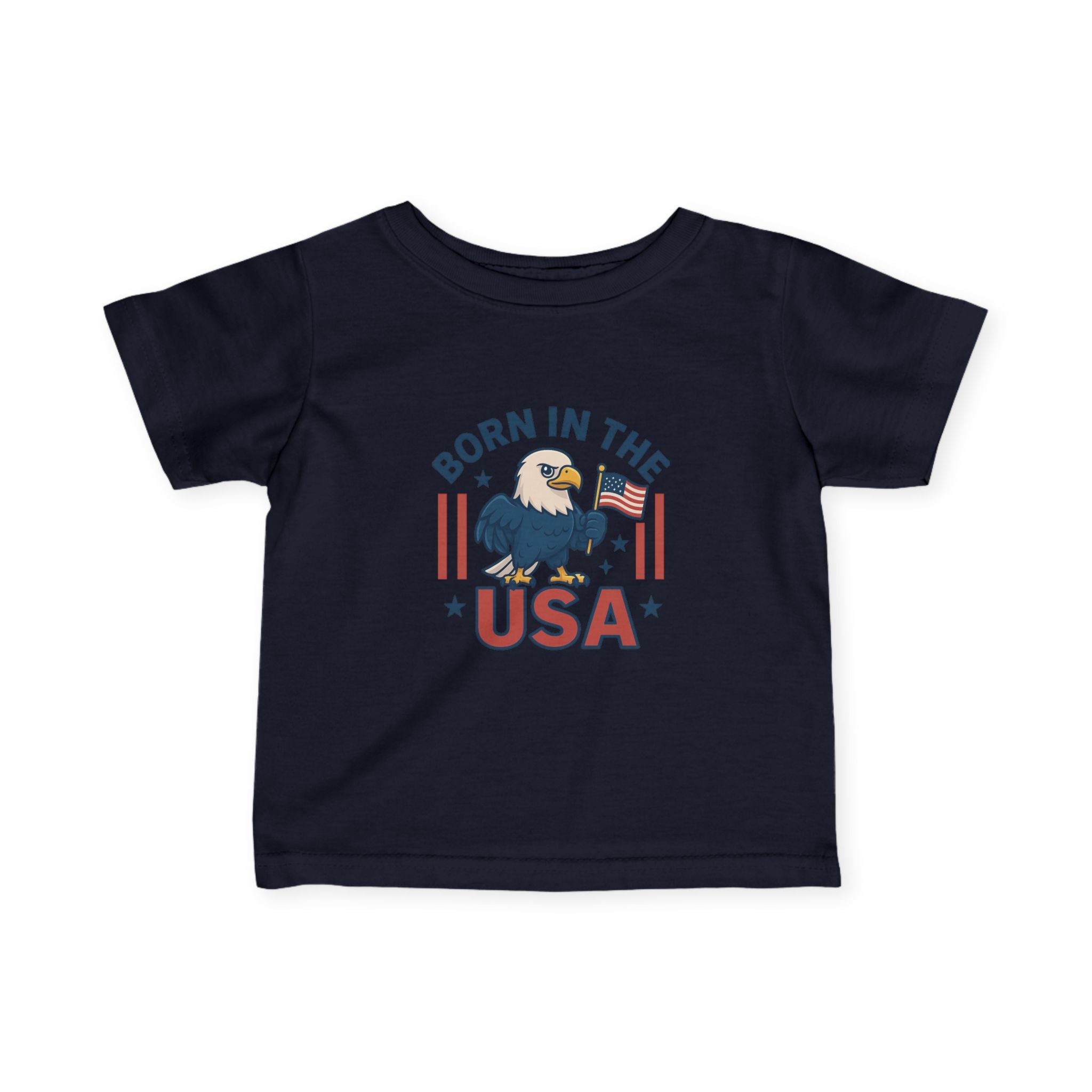 USA Eagle Infant Tee, Baby T-Shirt, Toddler Clothing, 4th of July Outfit, Patriotic Tee, Newborn Gift, American Pride Gear