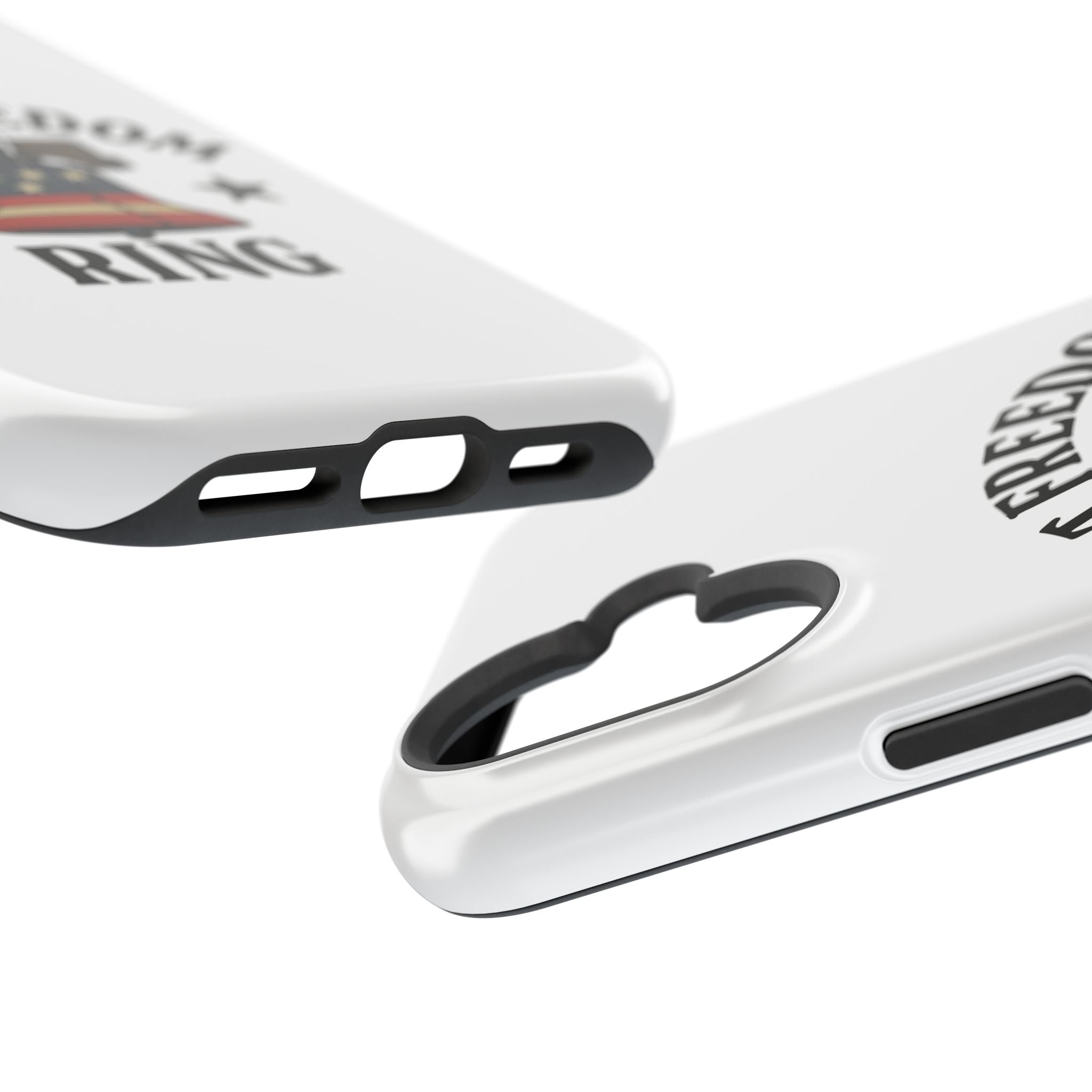 Magnetic Phone Cases with Patriotic Design, Let Freedom Ring Cases, Fun Phone Accessories, Gifts for Independence Day, Cell Phone Covers